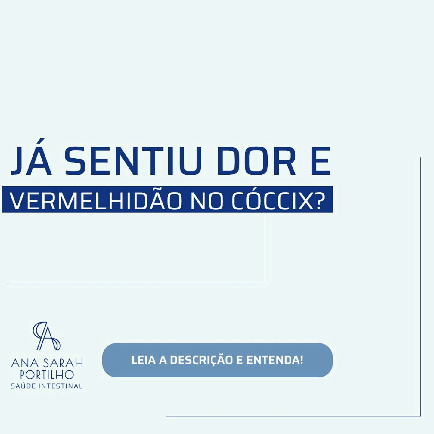 Dor no cóccix