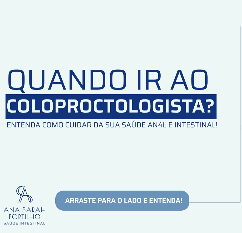 Ir ao coloproctologista