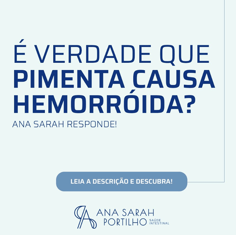Pimenta e hemorroida