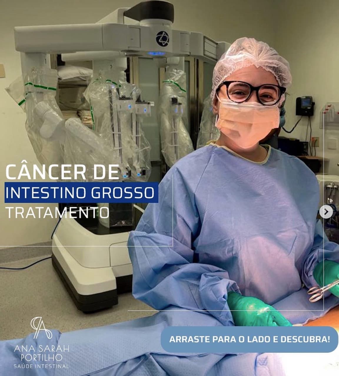 Tratamento de câncer do intestino grosso