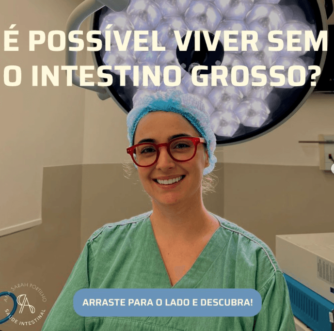 Viver sem intestino grosso